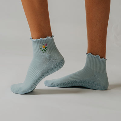 Wildflower Grip Socks