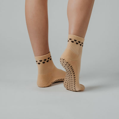 Mocha Dream Grip Socks