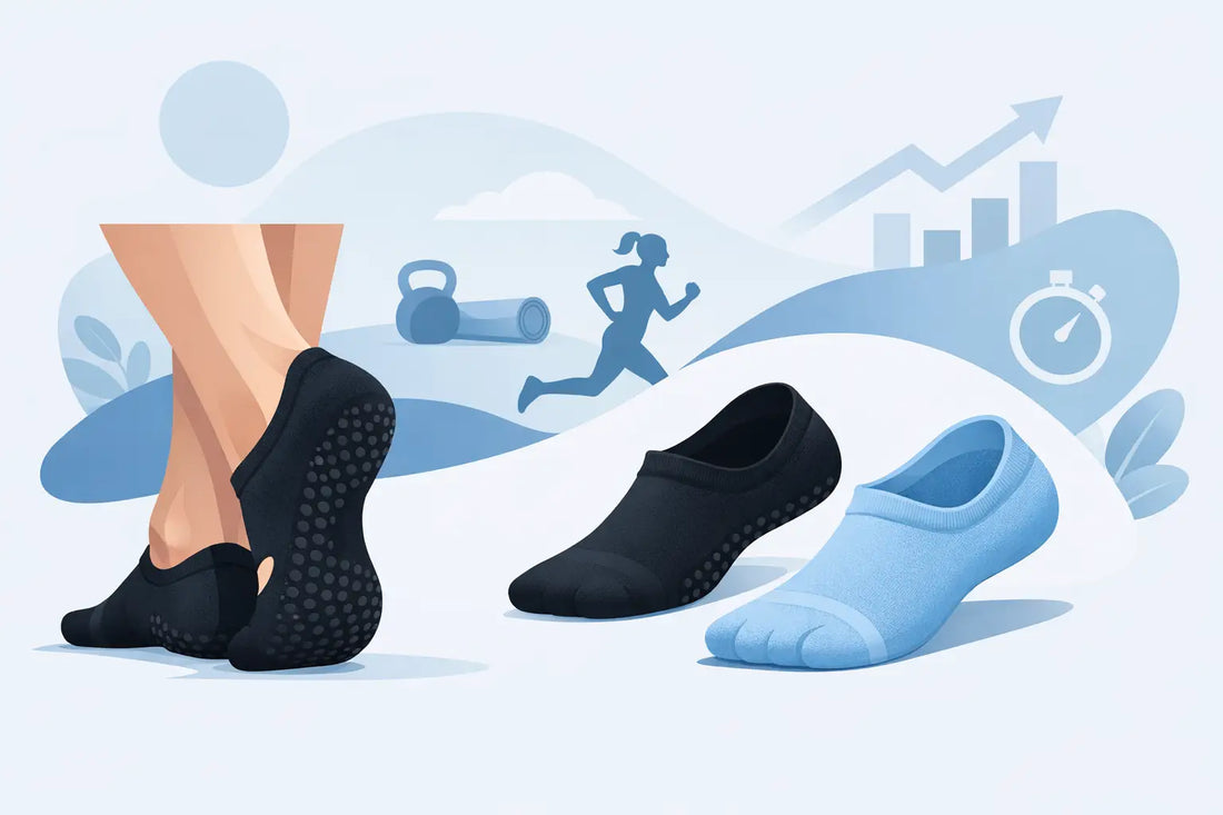 Low Rise Grip Socks That Actually Perform