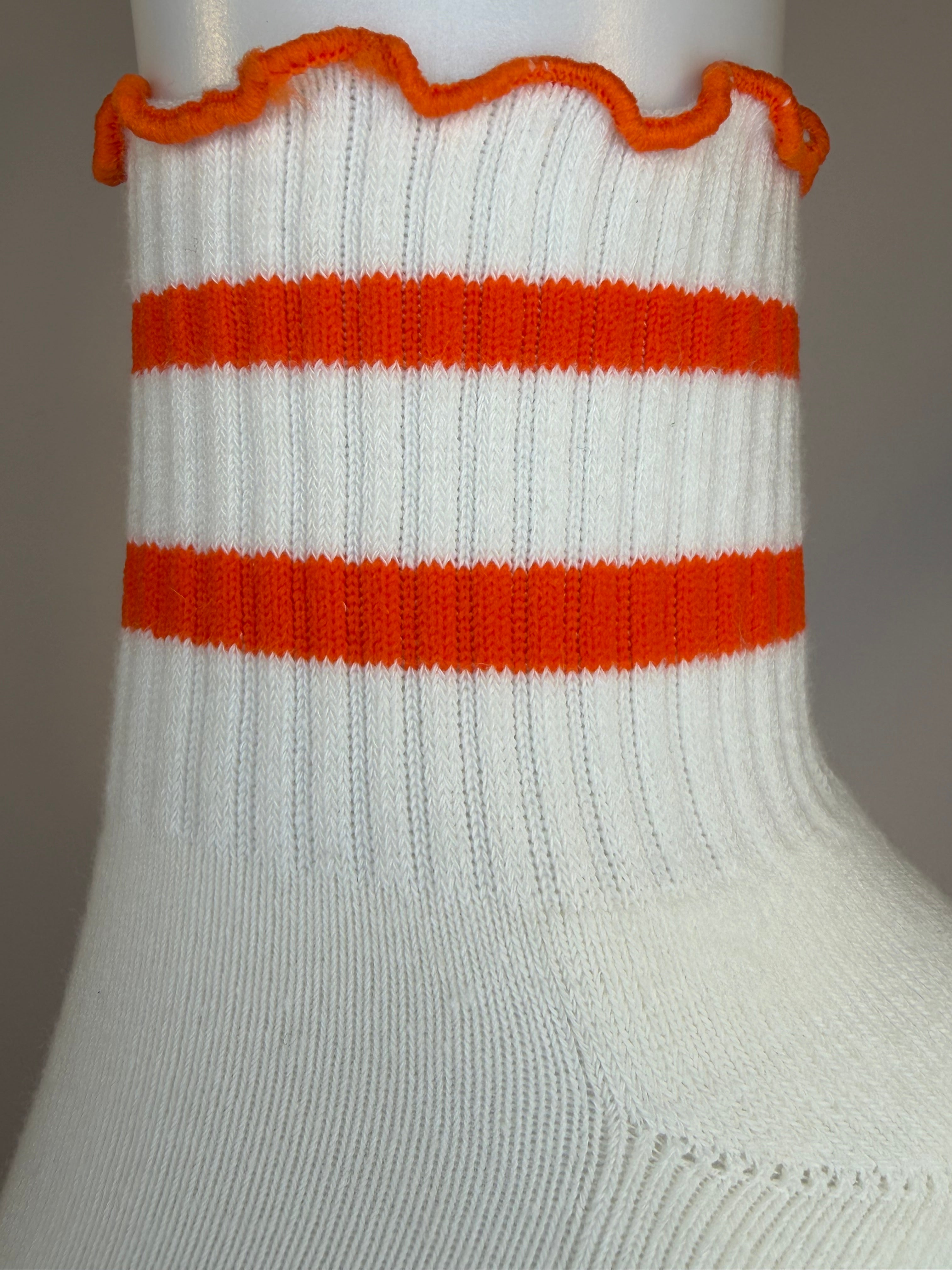 Ruffles Have More Fun Grip Socks