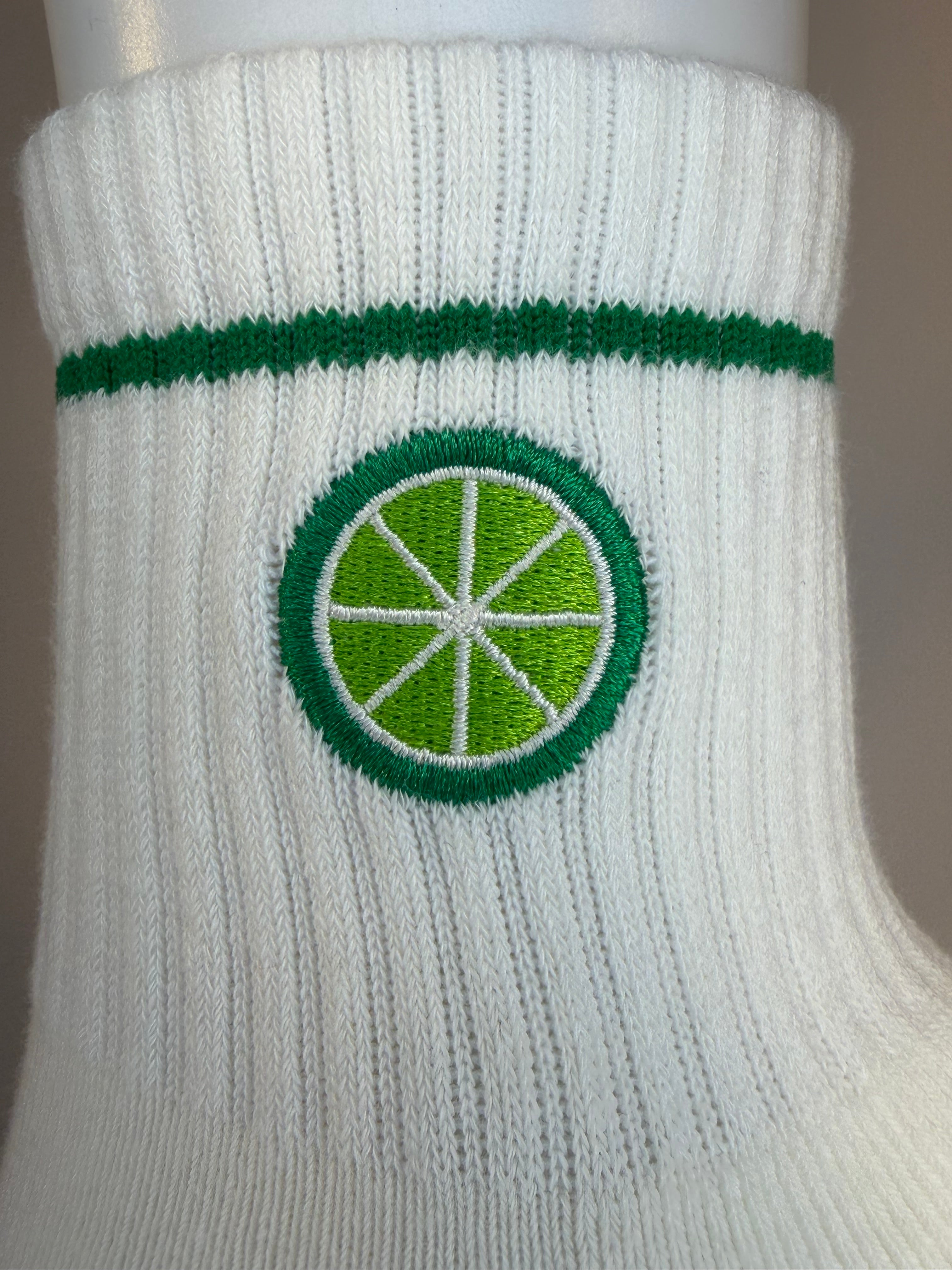 Key Lime Pie Grip Socks
