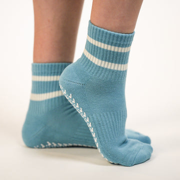 Blueberry Fields Grip Socks