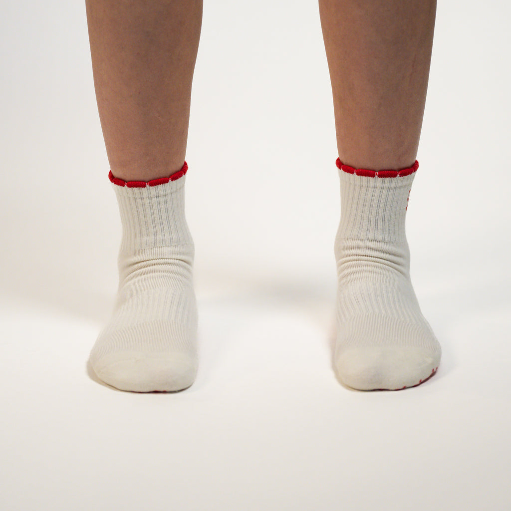 Santa Baby Grip Socks