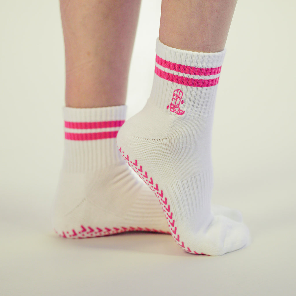 Saddle Up Grip Socks