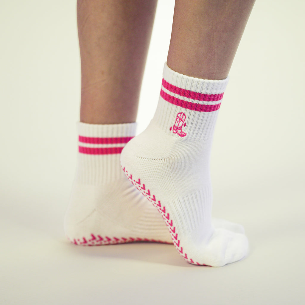 Saddle Up Grip Socks