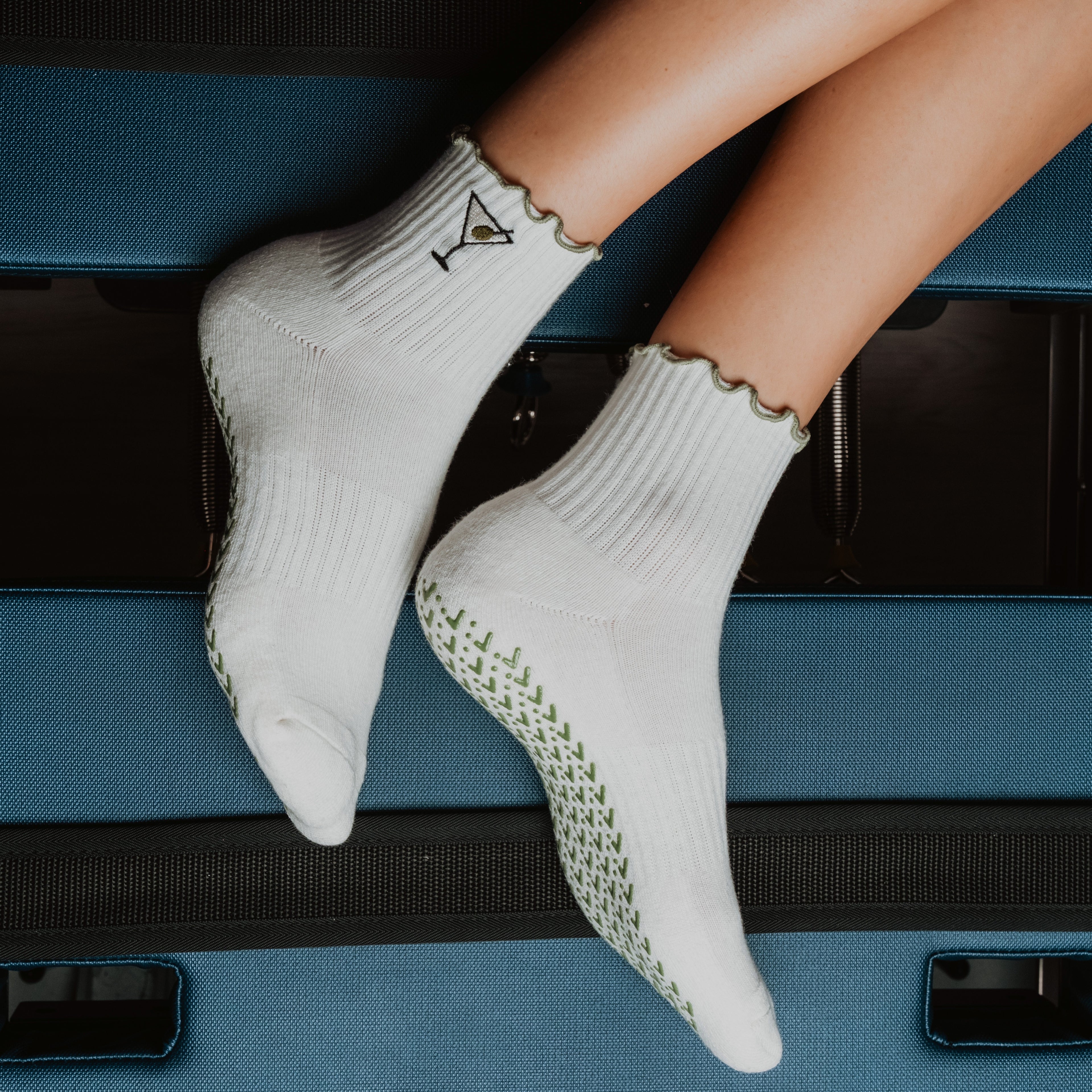 Happy Hour Hustle Grip Socks