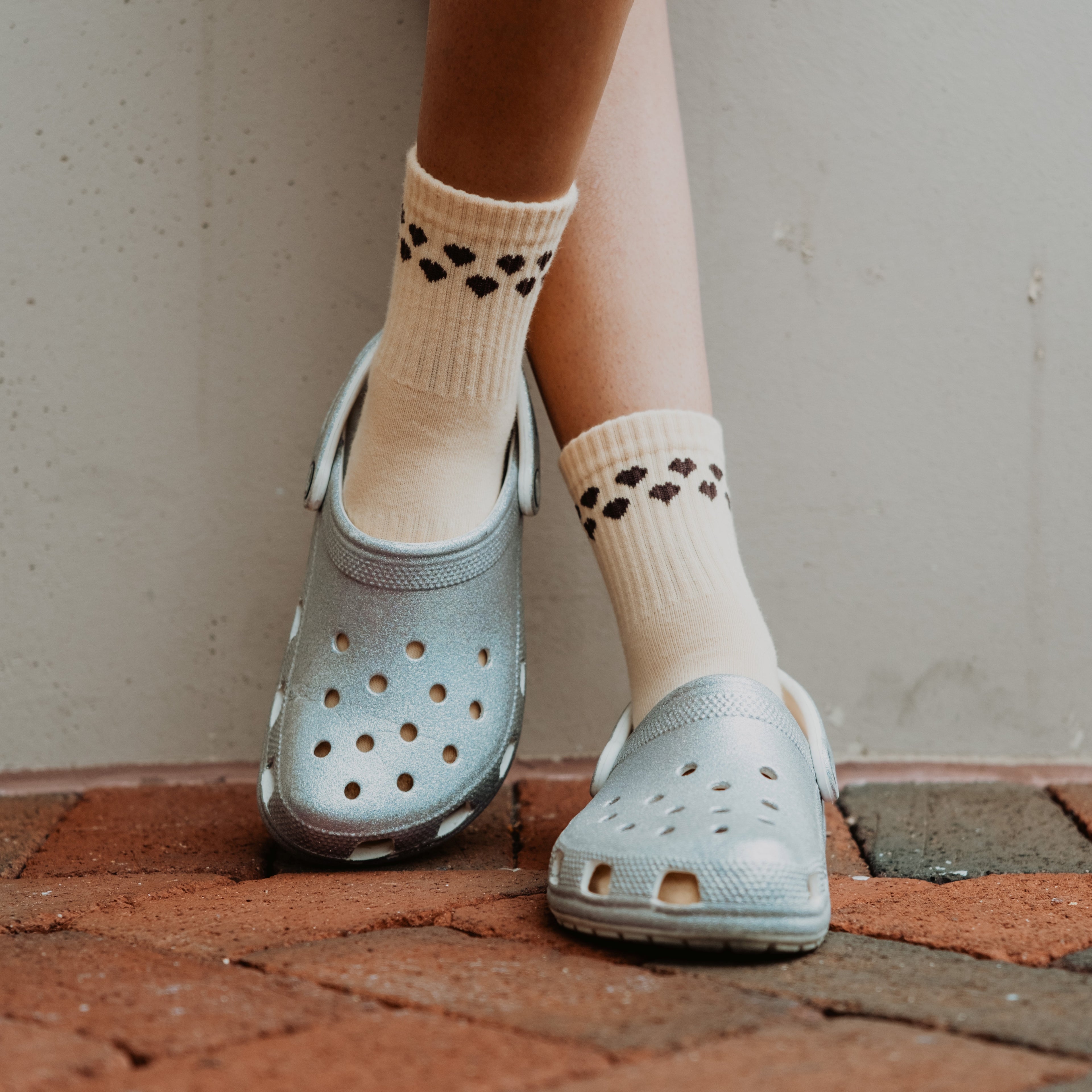 Mocha Dream Grip Socks