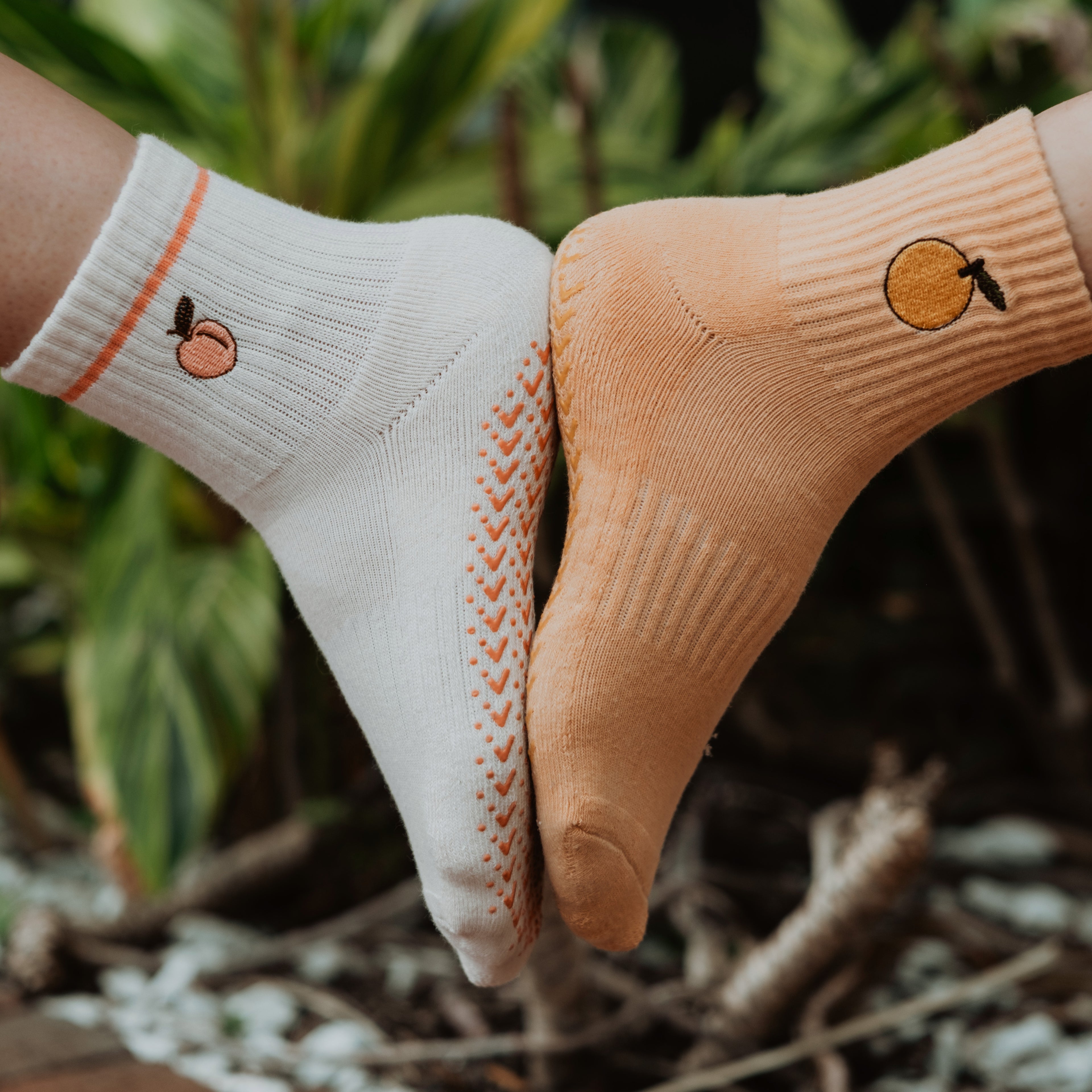 Hello Sunshine Grip Socks