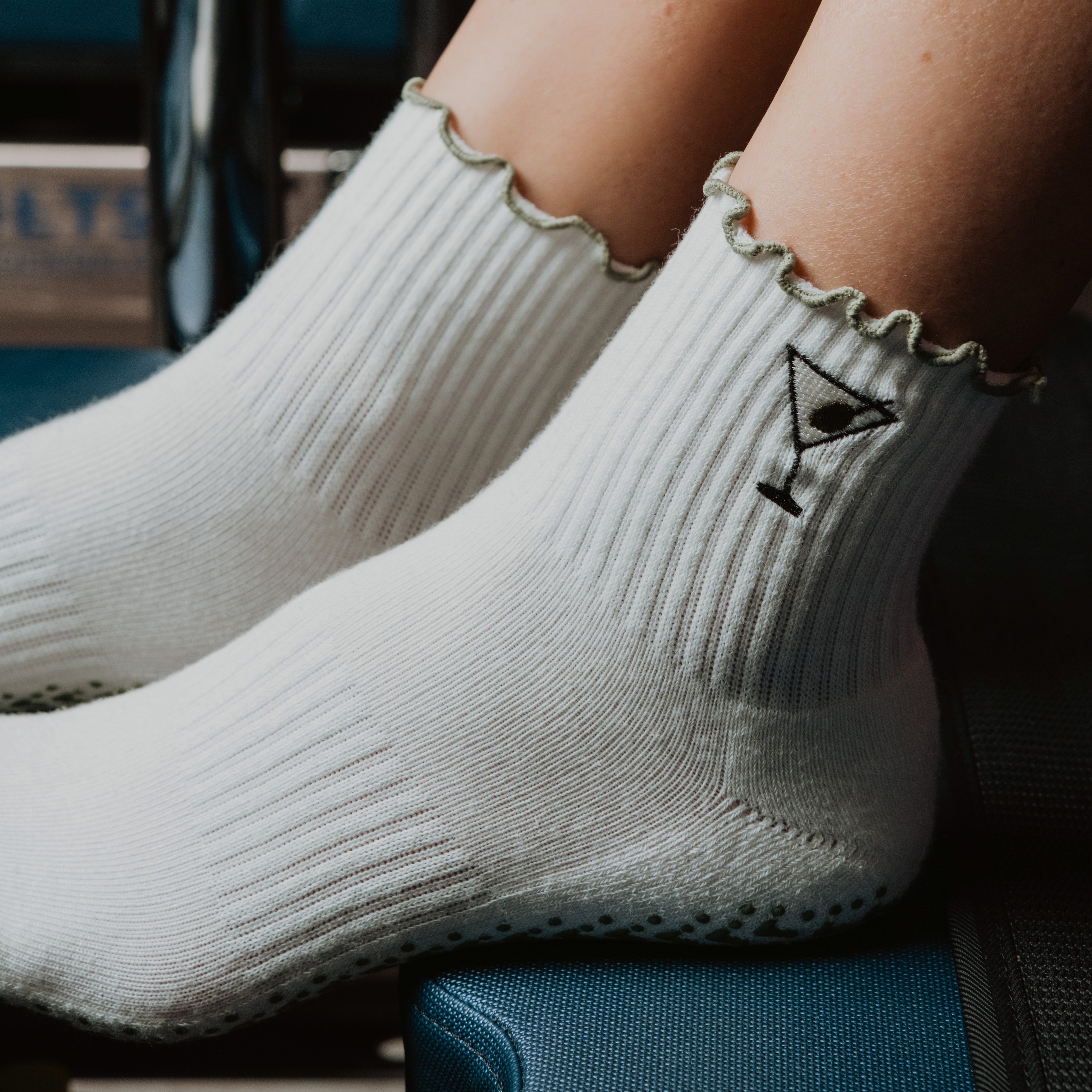 Happy Hour Hustle Grip Socks