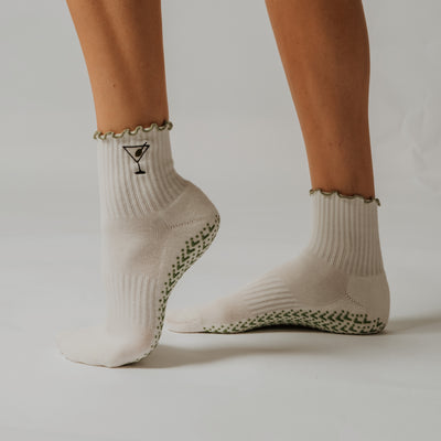 Happy Hour Hustle Grip Socks