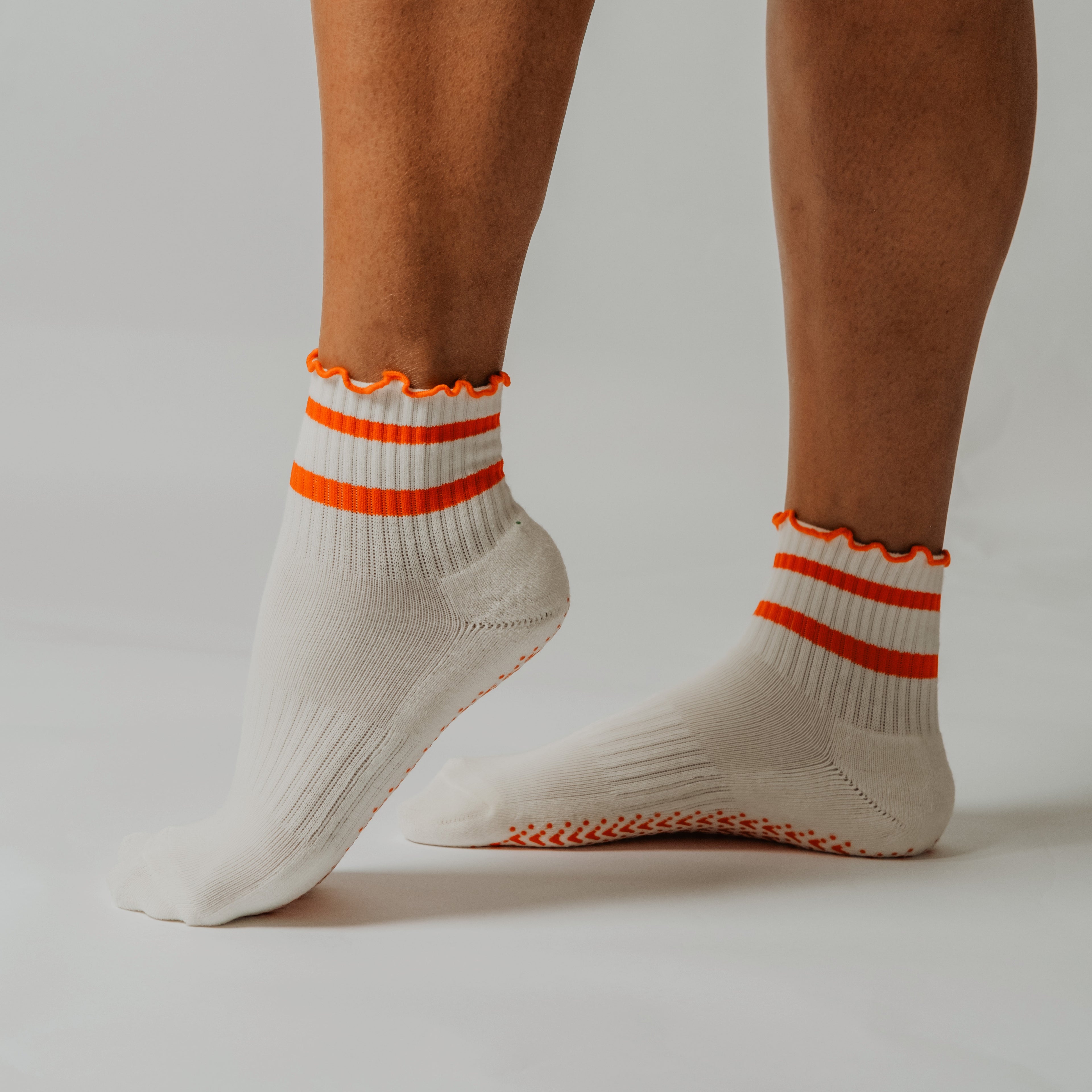 Ruffles Have More Fun Grip Socks