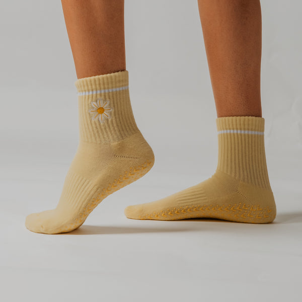 Daisy Daze Grip Socks