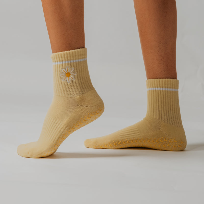 Daisy Daze Grip Socks