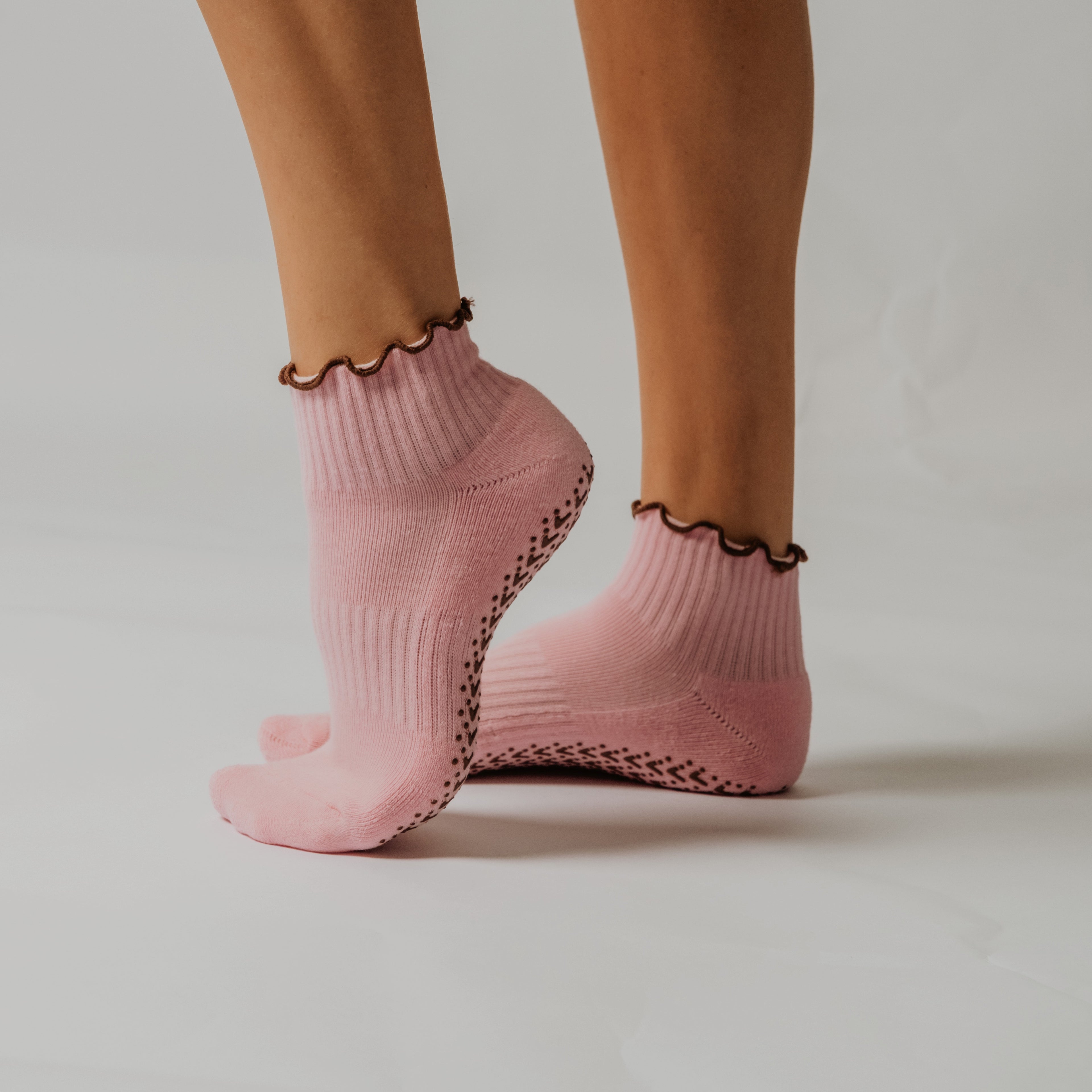 Pink Era Grip Socks