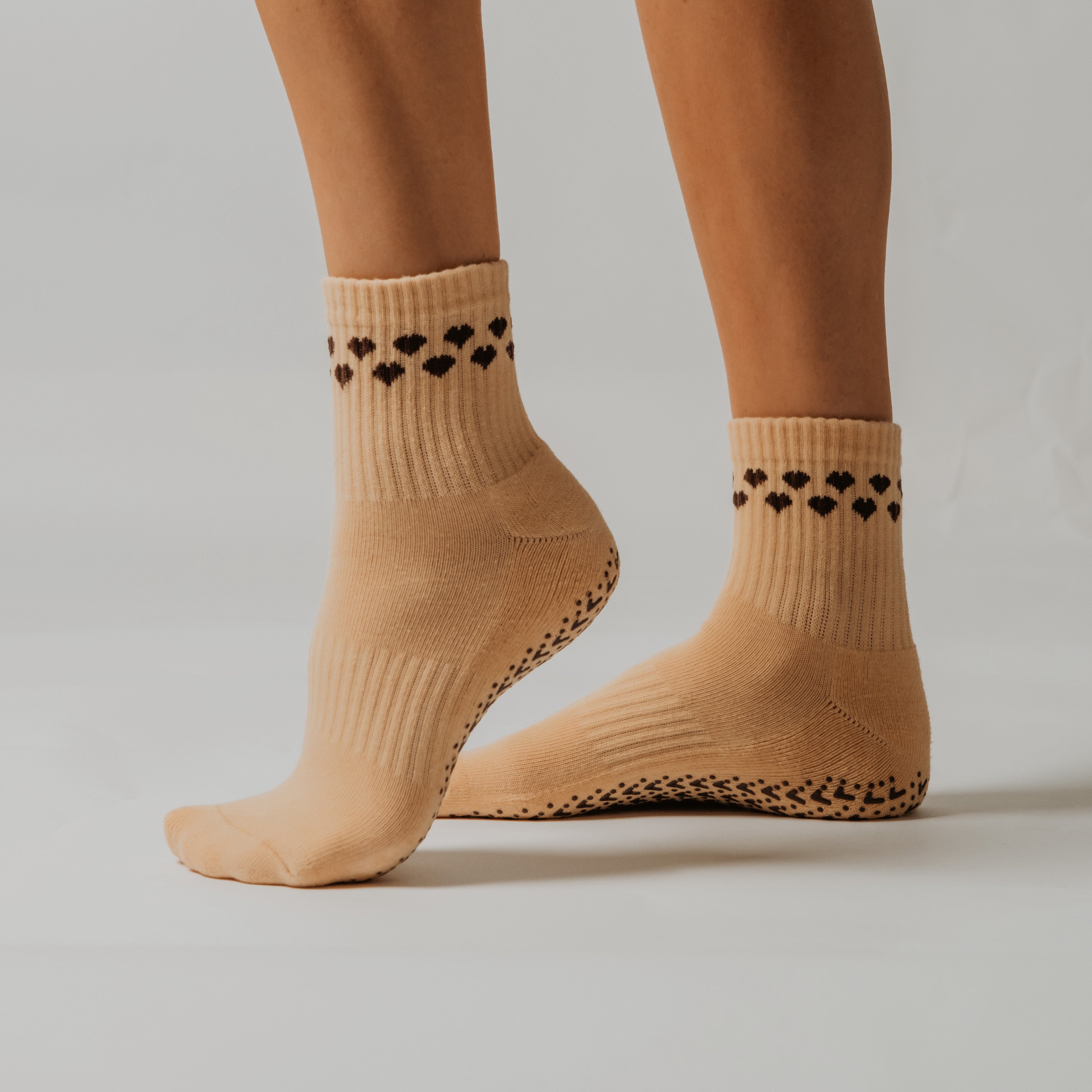 Mocha Dream Grip Socks
