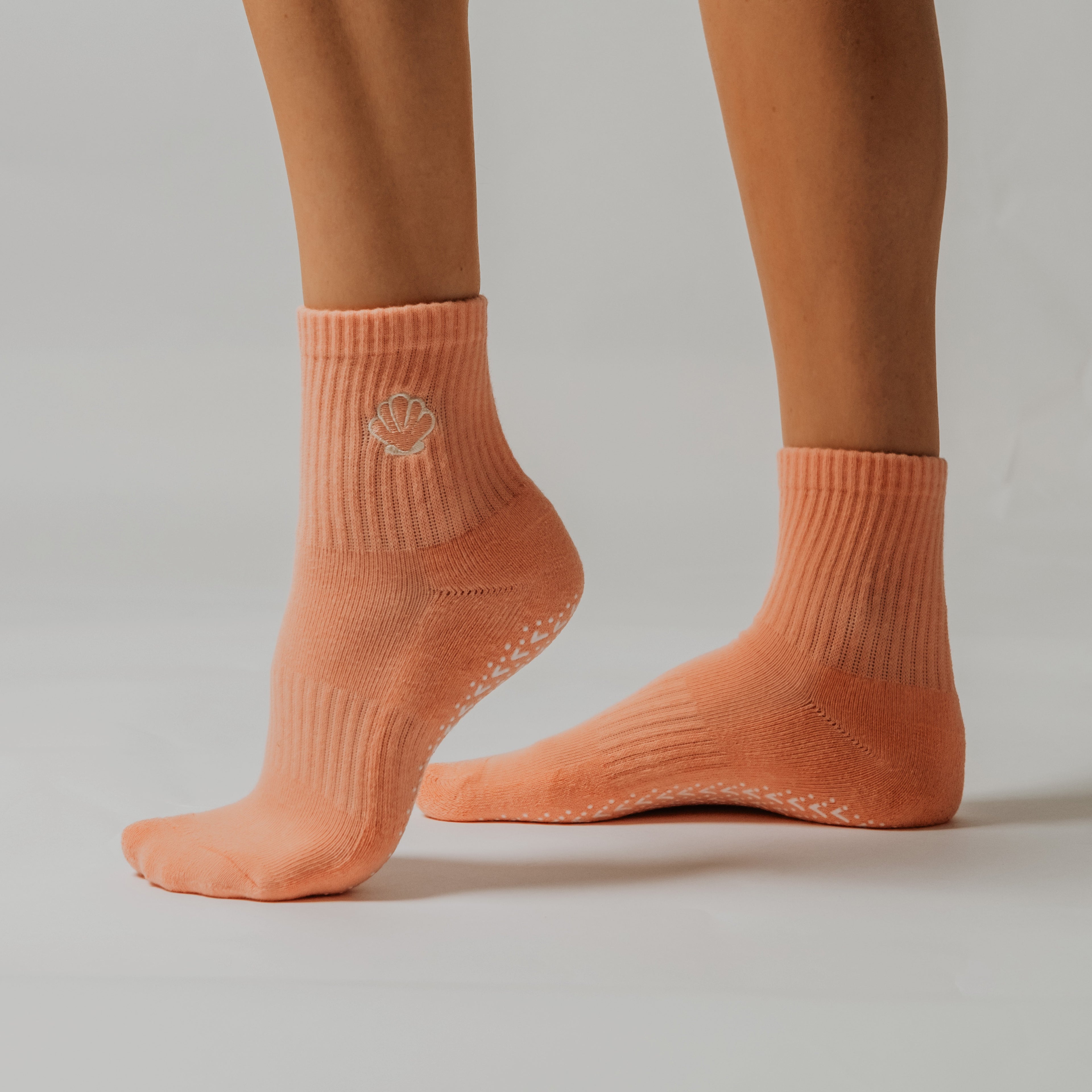Sea Star grip socks by PikeFit, non-slip socks for Pilates, barre and yoga