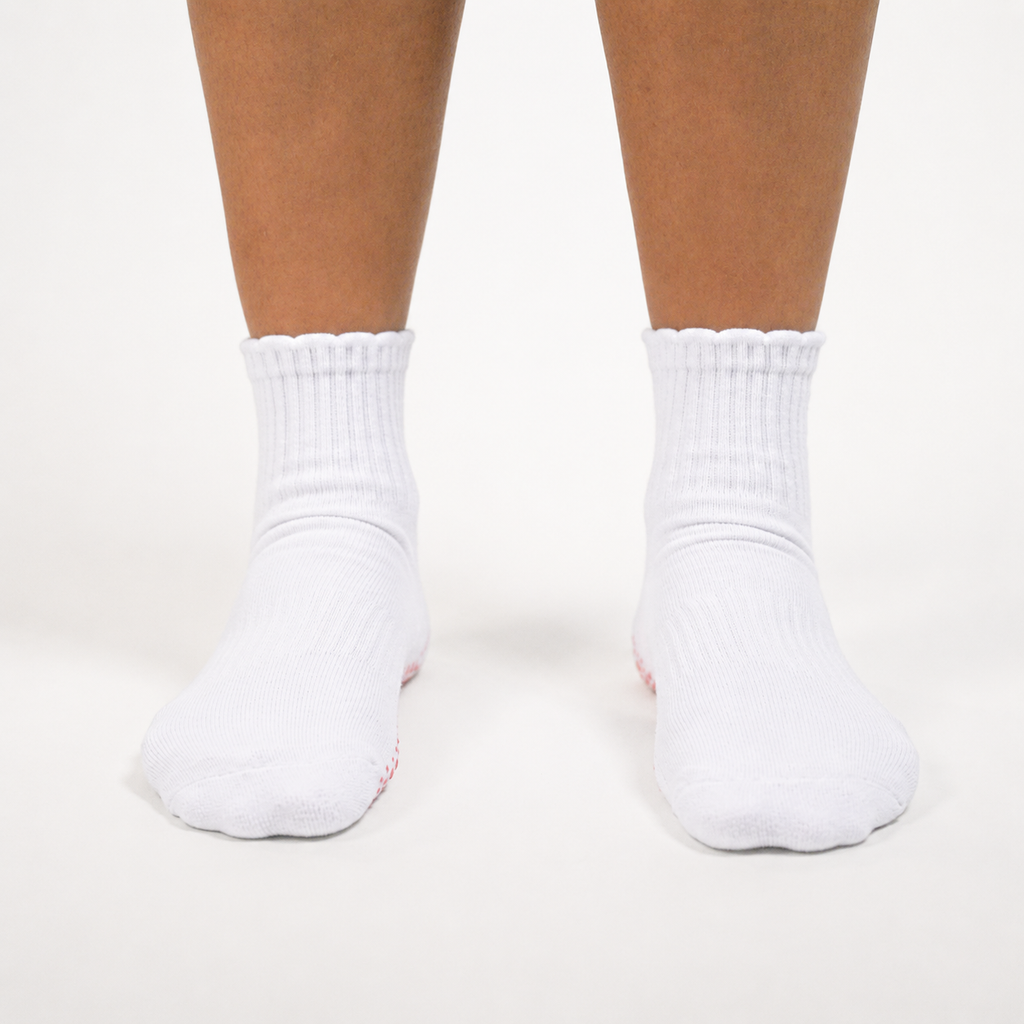 Sunny Bloom Grip Socks