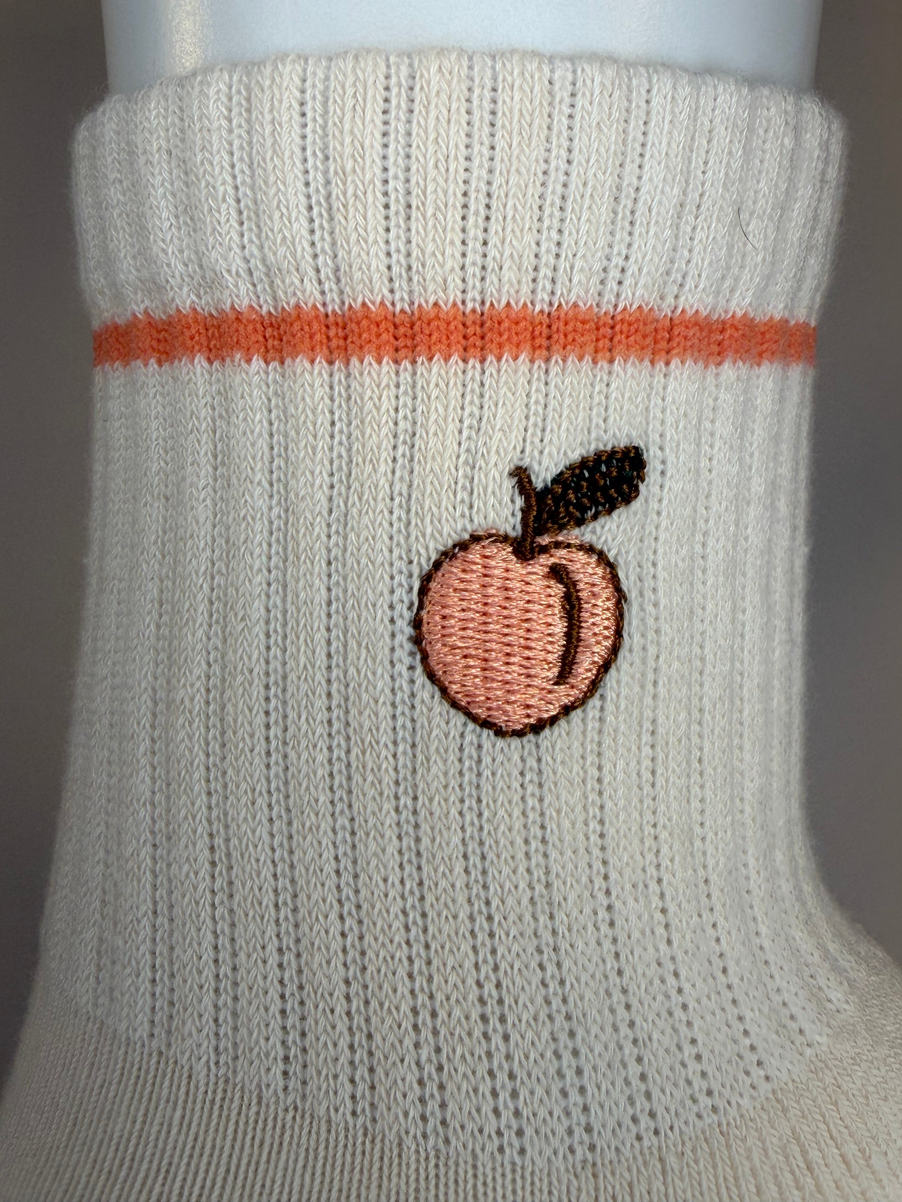 Peachy Keen Grip Socks