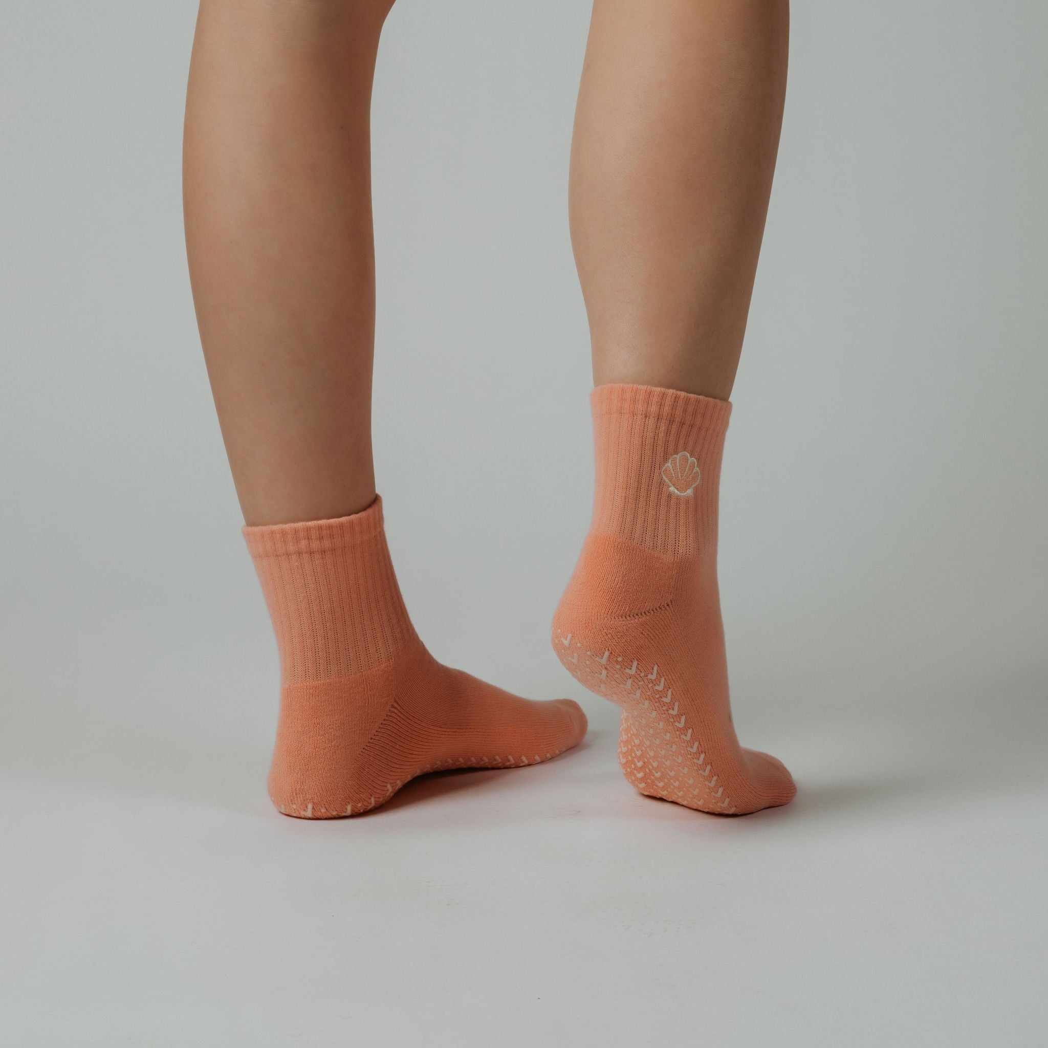 Sea Star  nan cut grip socks in brights tones — non-slip for Pilates, Barre & Yoga